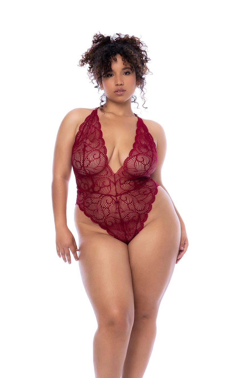 Queen of the Wave Bodysuit Rosewood