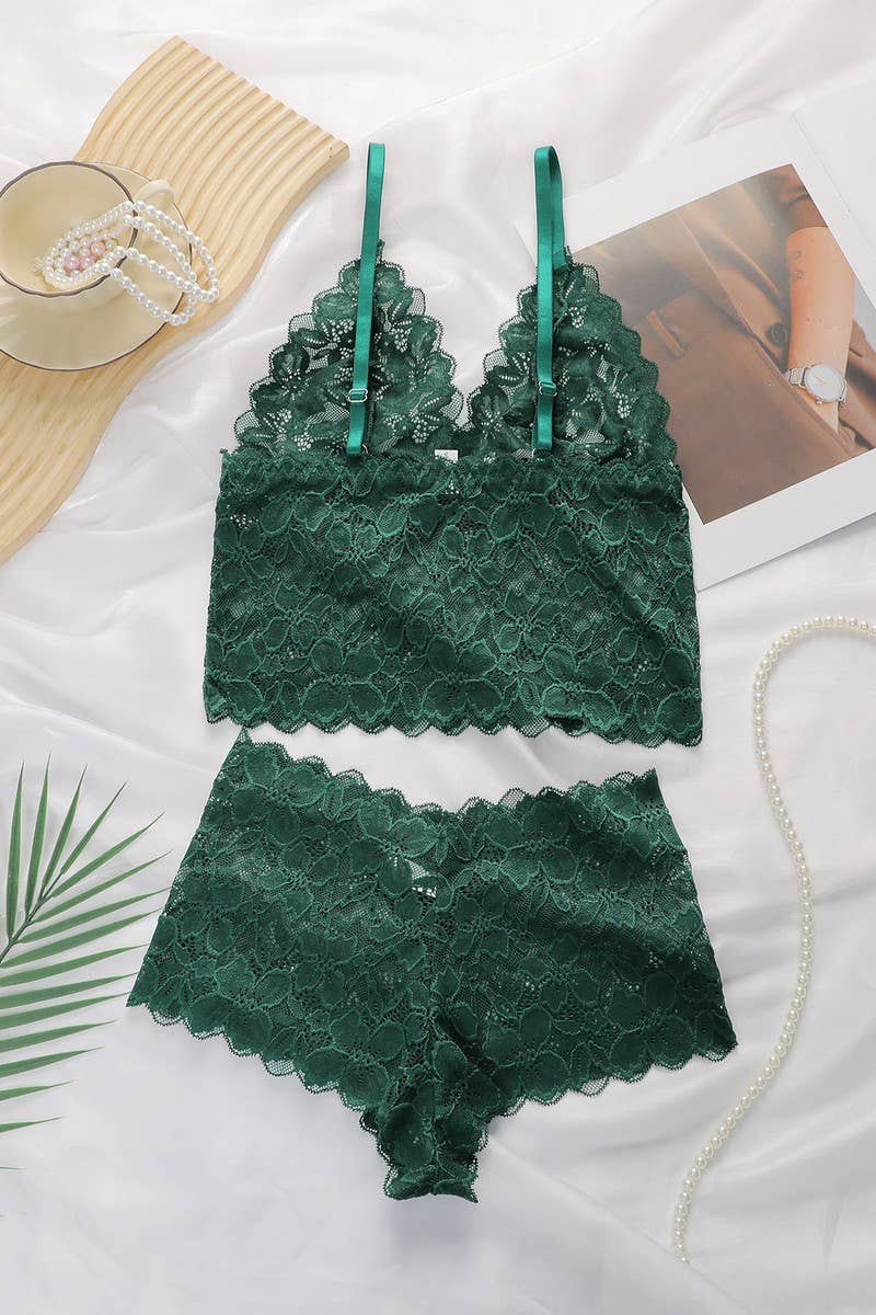 LACE BRALETTE SET