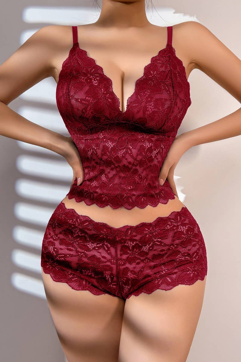 LACE BRALETTE SET