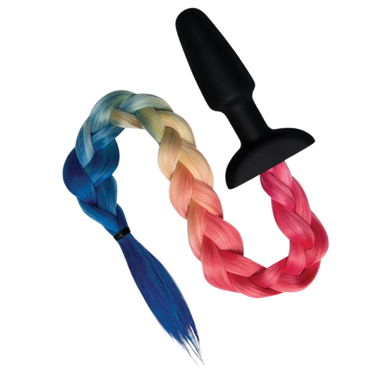 Furry Tales Silicone Rainbow Tail