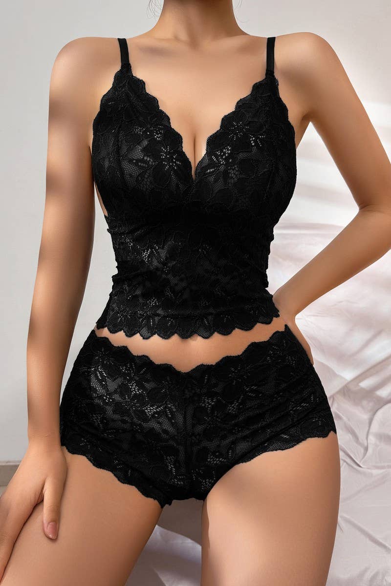 LACE BRALETTE SET